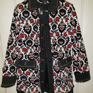 Etcetera Floral Jacket Size 12 Long